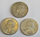 1939, 1941 AND 1941S WASHINGTON QUARTERS