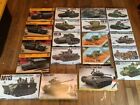 German & U.S. & Russian Tank Military Model Kits 1970s Ww2 Tamiya Brand New