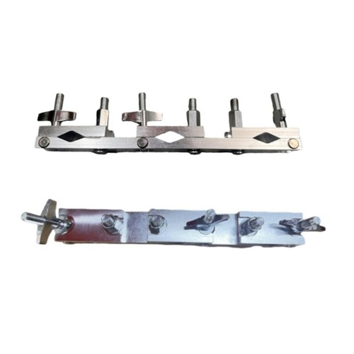 Adjustable Cowbell Mounting Clamp Cymbal Stand Mount Holder Drum Set Bracket - Picture 3 of 8