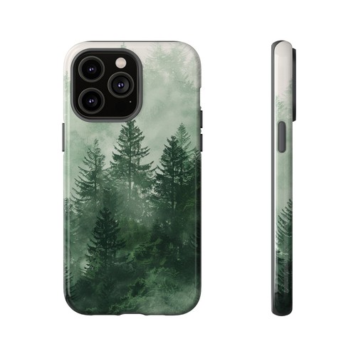 Phone-Ink iPhone, Pixel, Samsung Galaxy Case - Pine Forest Watercolor - 第 30/181 張圖片