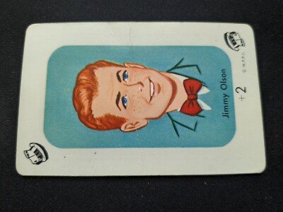 1966 Whitman Superman Card Game - Jimmy Olsen (VG)