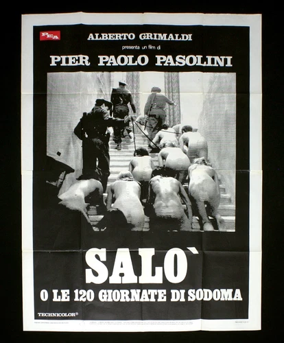 SALO OR THE 120 DAYS OF SODOM italian poster Pasolini Salò o giornate di Sodoma
