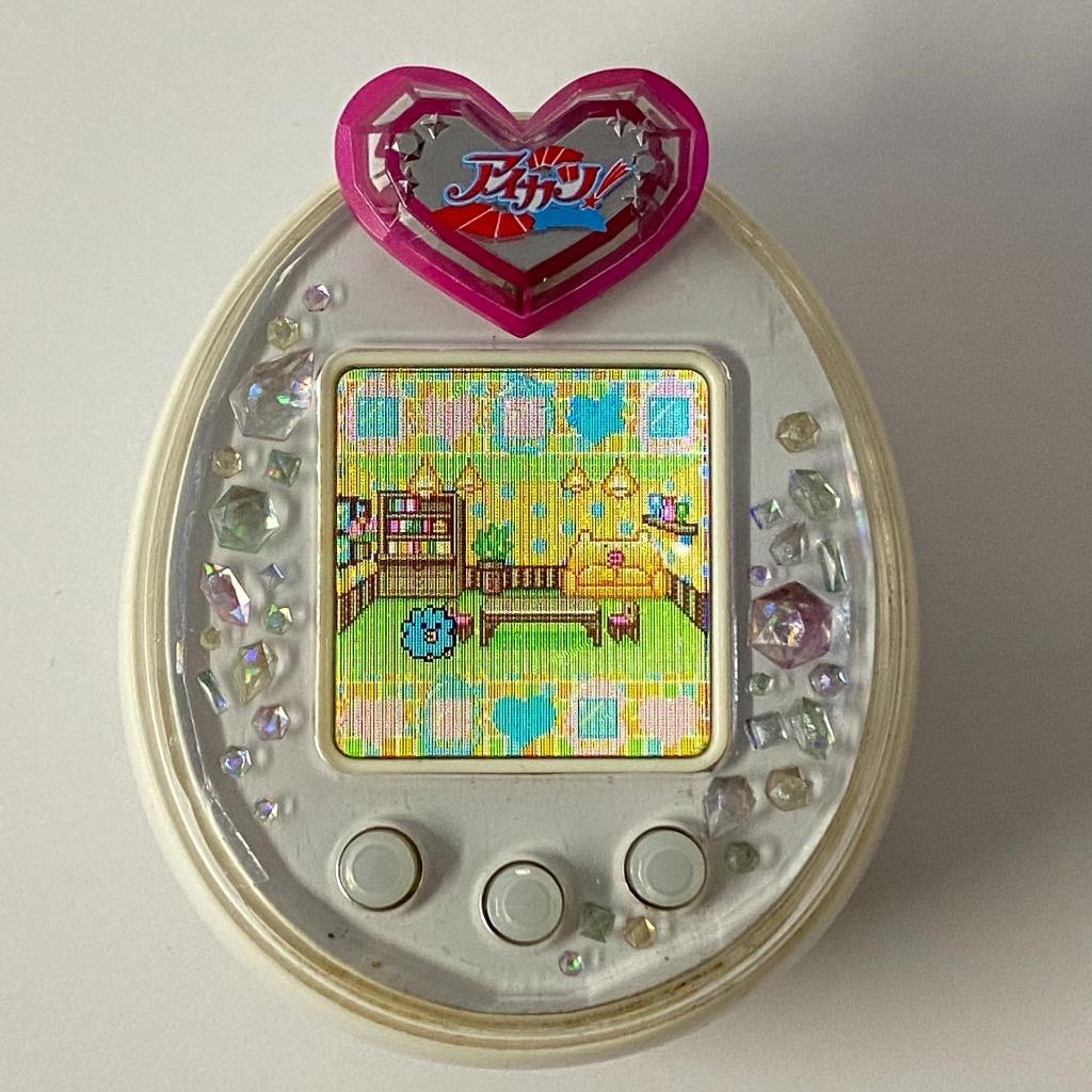 も*え様 BANDAI Tamagotchi P's TAMAGOTCHI P's Ps limited White Tama Deco Pierce Feat
