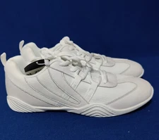 Yingrui Cheer White USA Size 9.5-10 Shoes for Cheerleading Athletic Aerobics