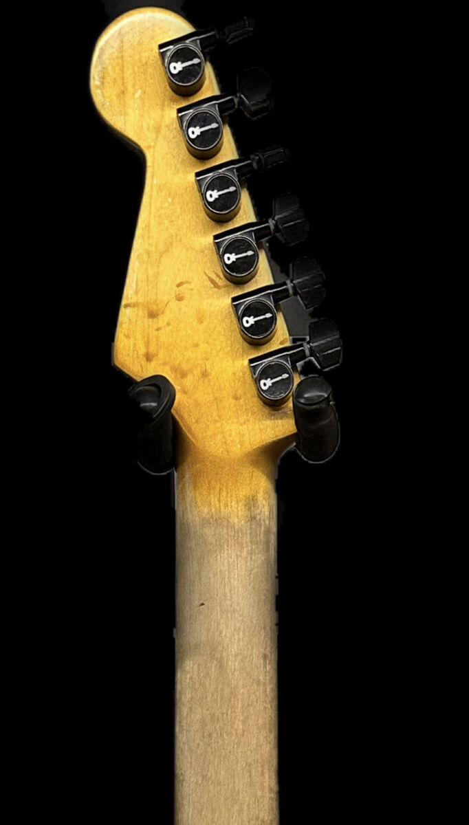 Charvel guitar so cal, Steve Vai Green Meanie Likeness By Charvel guitar so cal, Steve Vai Green Meanie Likeness By