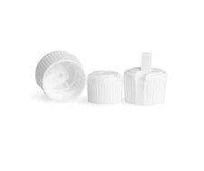 10 pcs Flip-Top Spout  1 inch diameter cap for 8 oz and 16 oz Bottles Plastic