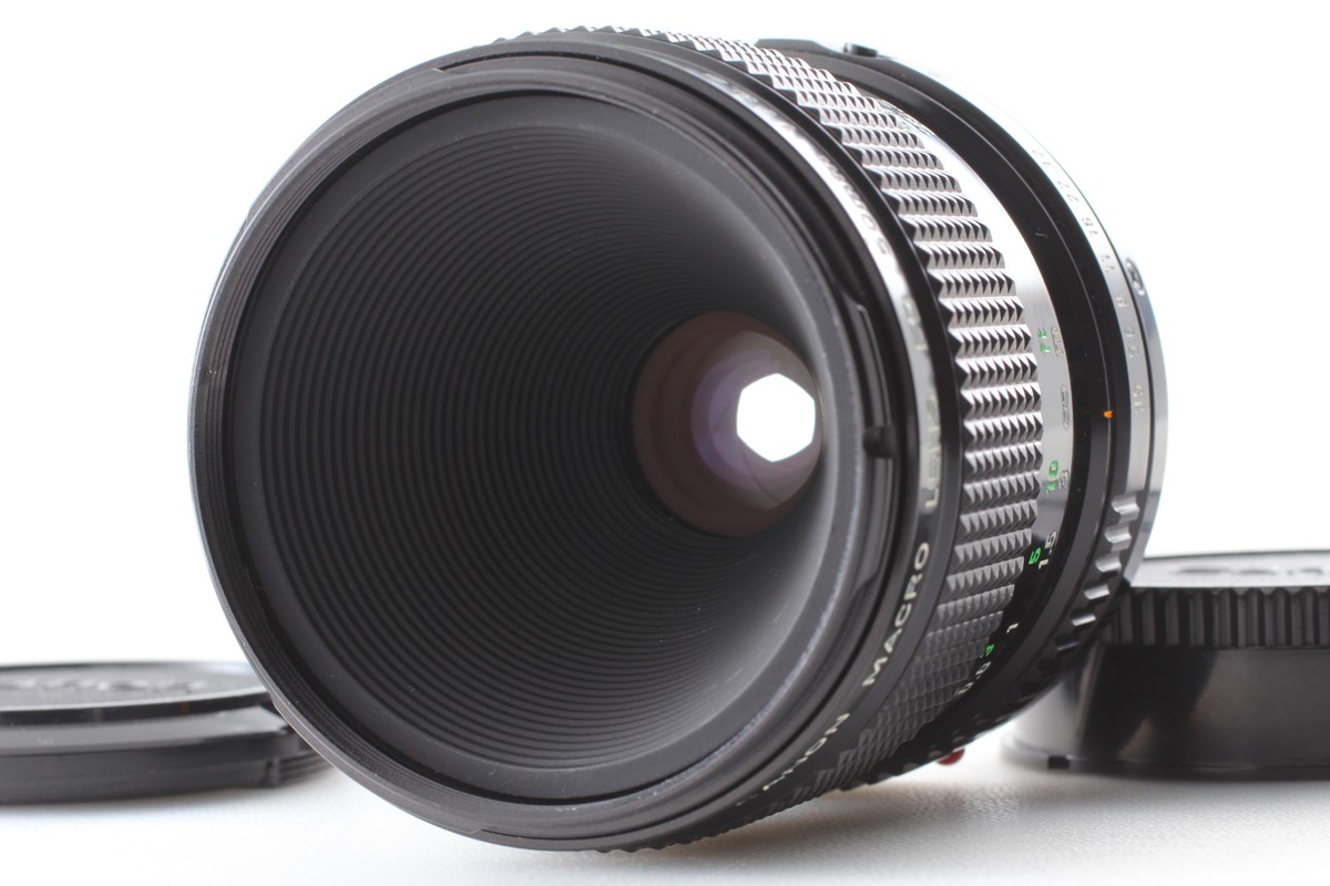 ＊完動品　Canon A-1 FD 50mm F3.5 S .S..C Near MINT] Canon New FD NFD 50mm f3.5 Macro MF Lens for A-1
