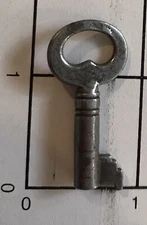 Vintage 1 1/2" Hollow Barrel Key - "Y"