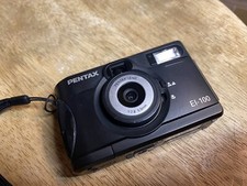 RARE Pentax EI-100 Compact Digital Lomography Camera - Tested  Working - Y2K