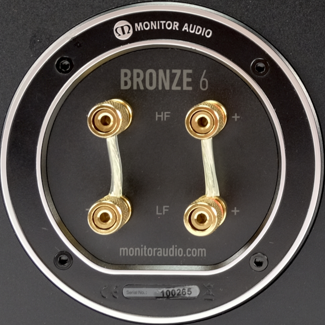 MONITOR AUDIO Jumpers (X4) Pureflow High Performance Silver Speaker Cable eBay