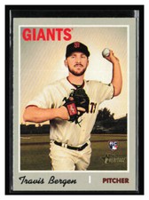 2019 Topps Heritage #697 Travis Bergen RC