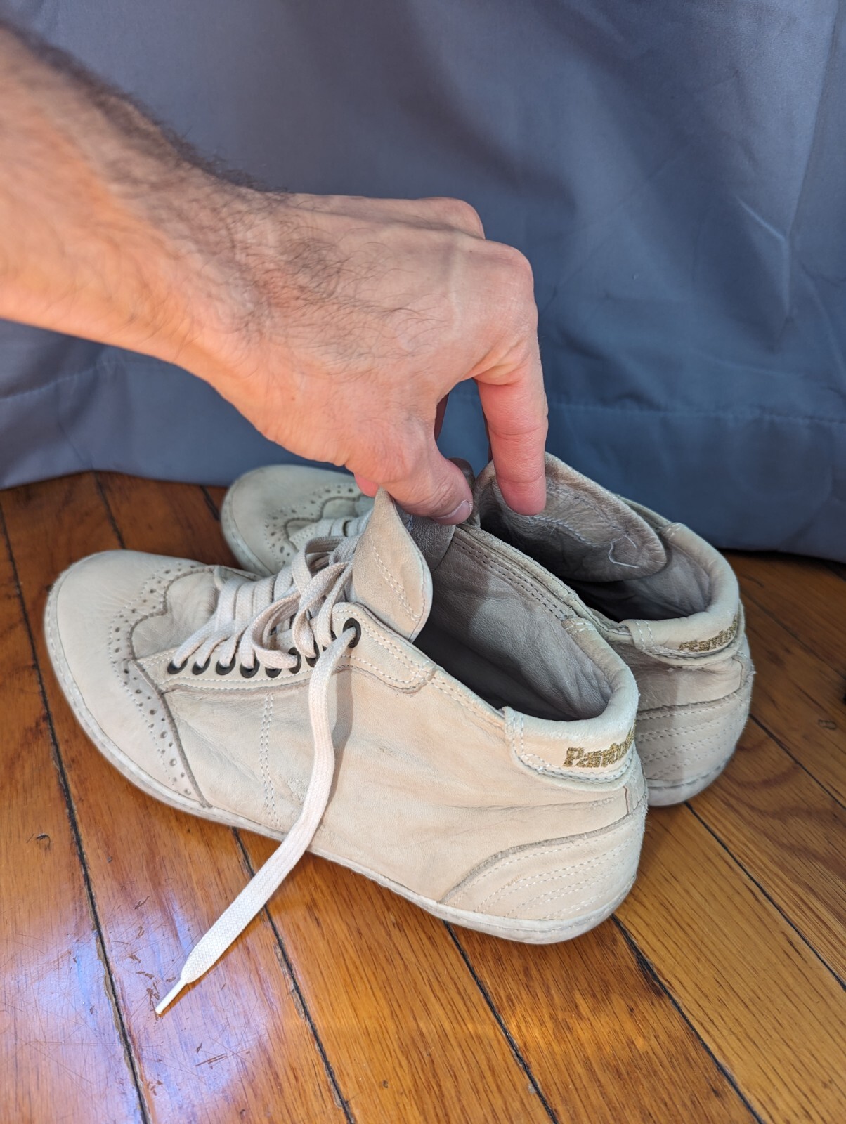 PANTOFOLA D’ORO Pantofola d'Oro scarpe sneakers vintage stile raro taglia 9 9 5 punta larga