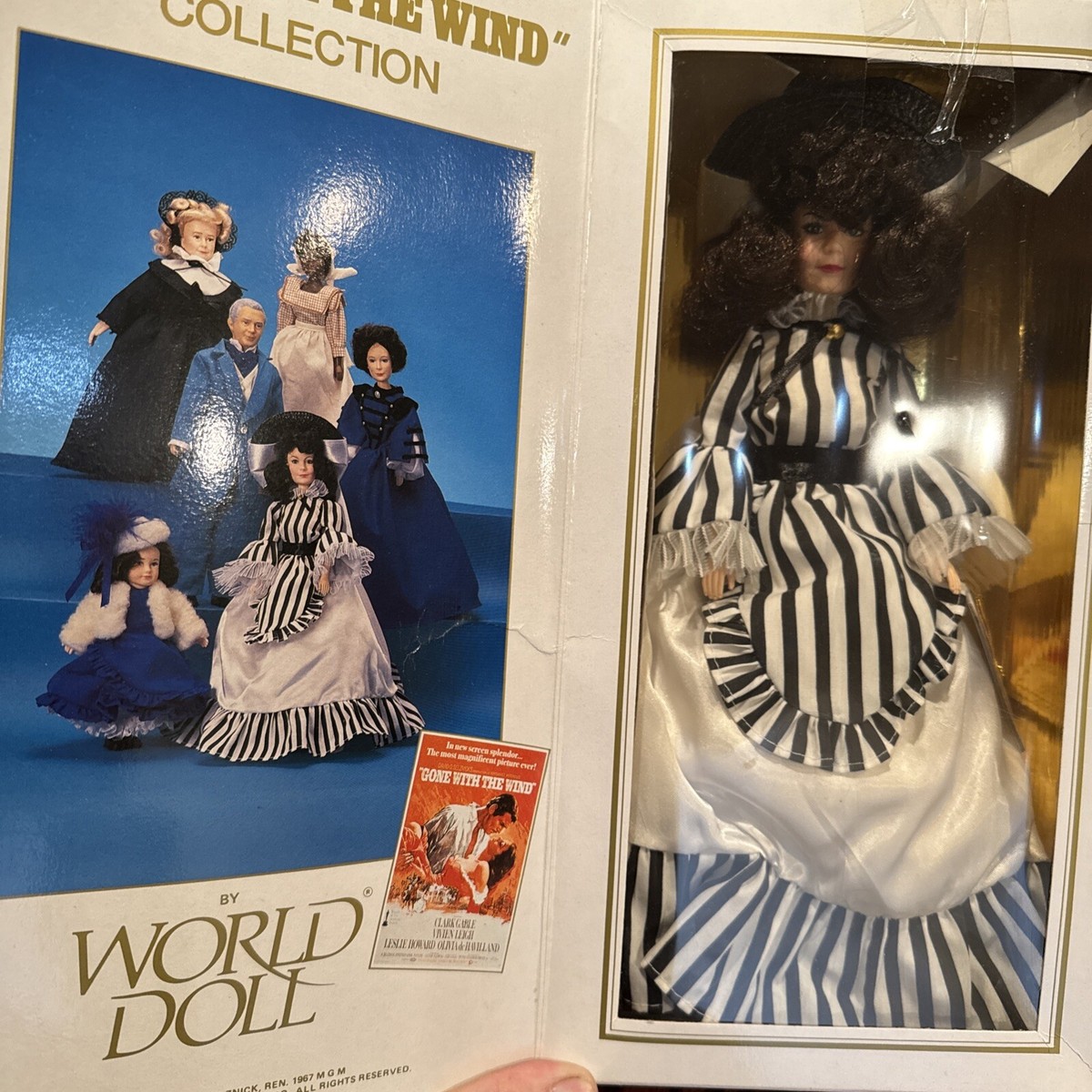 Scarlett Doll Gone With The Wind Collector Dolls WORLD DOLLS GONE