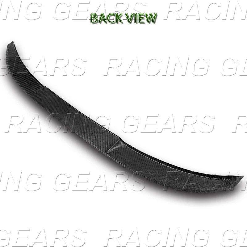 REAL CARBON FIBER REAR ROOF WINDOW VISOR SPOILER WING FIT 11-15 KIA OPTIMA K5 - Image 3 of 4
