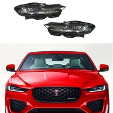 Pair Headlight Assembly Headlamp Front Lamp LH RH Set For Jaguar XE X760 2020 
