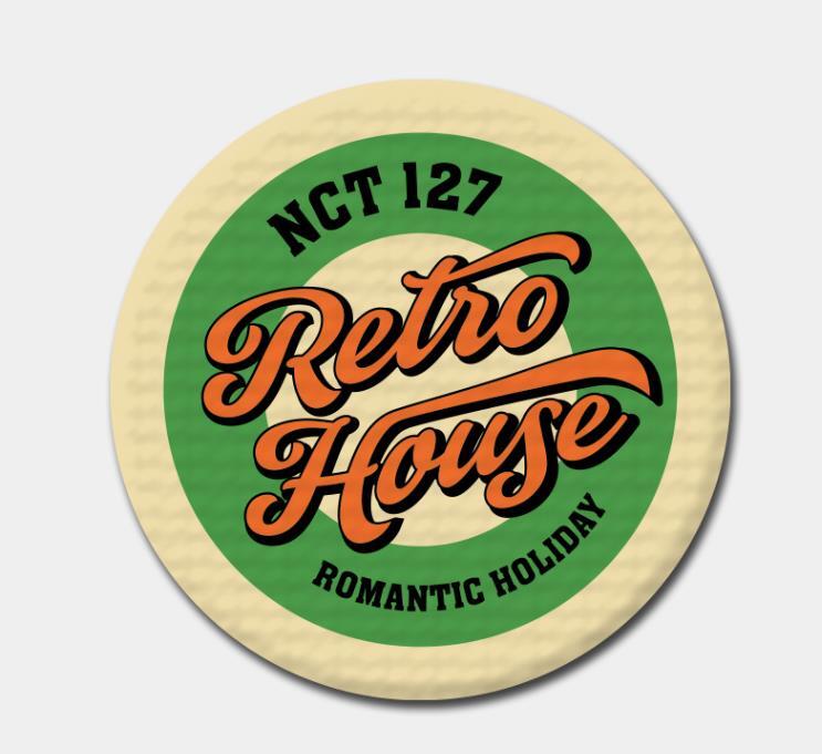 NCT 127 RETRO HOUSE SMTOWN OFFICIAL MD GOODS MILK BOTTLE&COASTER +