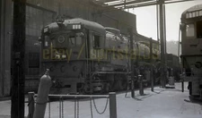 SP Southern Pacific 4-8-8-2 Steam Locomotive #4119 - Vintage Railroad Negative