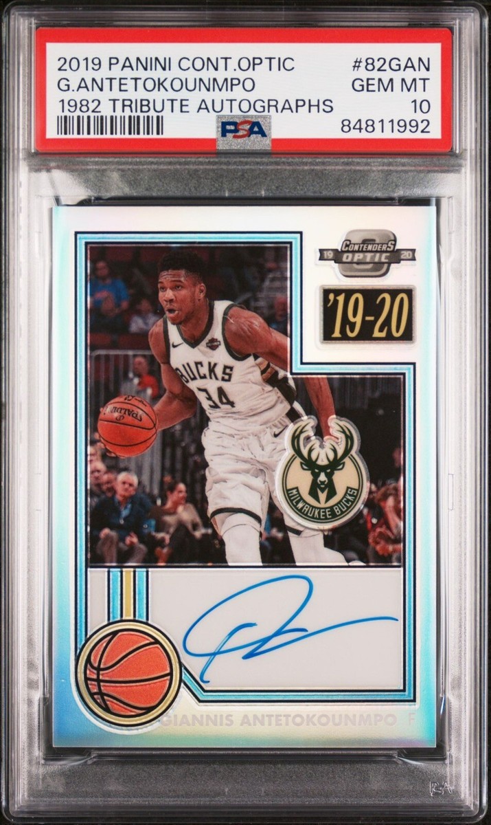 その他 Giannis Antetokounmpo NBA auto 2019-20 Contenders Optic 1982 Tribute Auto SP Giannis