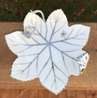 Vintage Leaf Trinket Dish 3D Made in Japan Sandrea Trinket Dish Jewelry Dish — photo 3