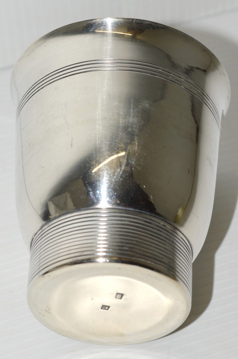 Timbales en argent massif Aubry-Cadoret - Cadeaux de Famille