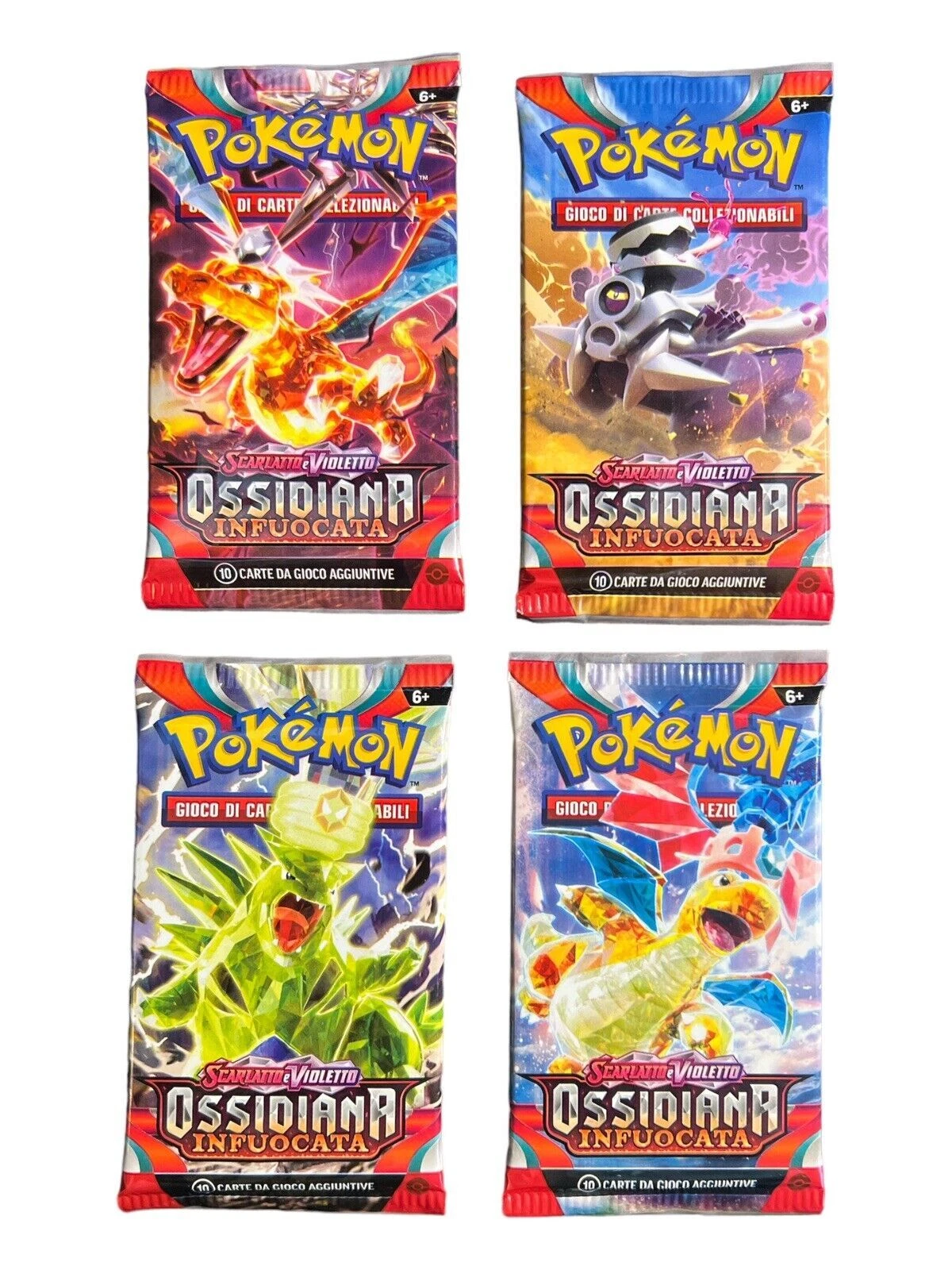 Pacchetti di espansione di carte gioco collezionabili Pokémon in italiano