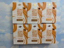 LOT (6) DOVE COCONUT MILK & SUGAR LYCHEE PLANT MILK CLEANSING BAR SOAP 5 OZ