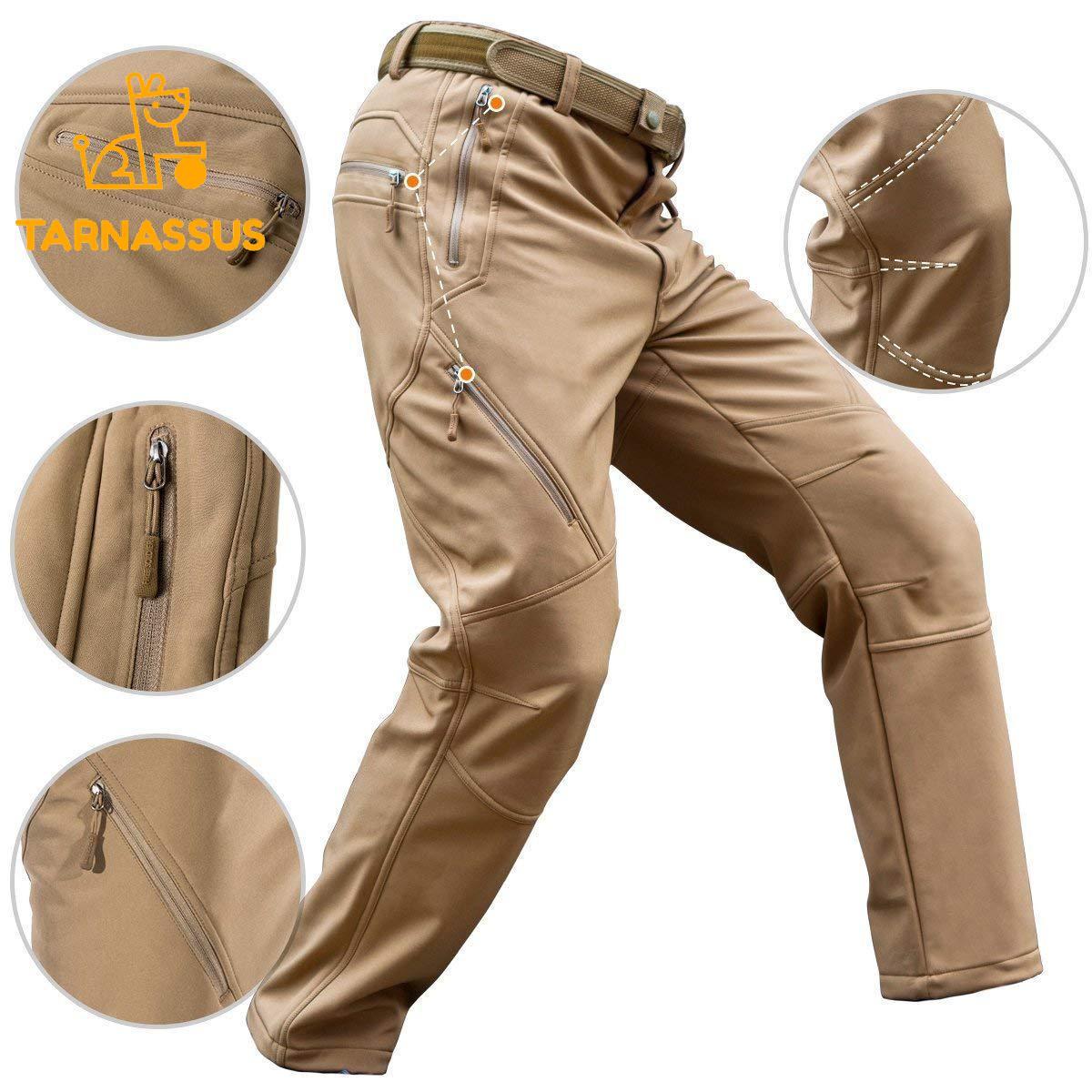 Free Soldier Uomo'S Fleece Lined Water Repellent Softshell Pants Snow Ski Pants Softshell With Zi 97ba12 Free Soldier Uomo'S Fleece Lined Water Repellent Softshell Pants Snow Ski Pants Softshell With Zi 97ba12
