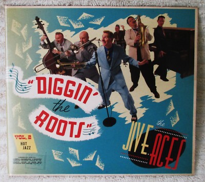The Jive Aces   Diggin' The Roots Vol. 2 Hot Jazz CD 2017  GARCD005  VERY GOOD