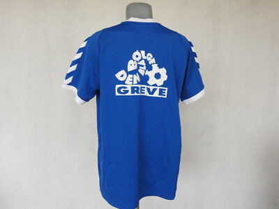 Maillot Rétro Greve Boldklub – Hummel – Bleu – Taille 2XL – Vintage Football