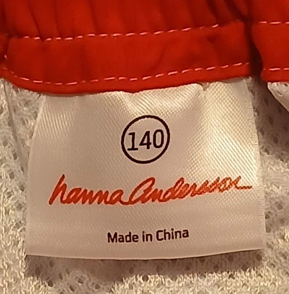 Short Tropical Hanna Andersson – 100% Tropical, Taille 4, Neuf Avec étiquettes