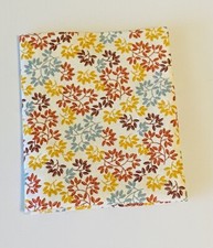 Fat Quarter Multicolor Fall Leaves Thanksgiving Cotton Quilting Fabric