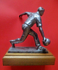 vtg - BOWLING Figurine - Michael Ricker - Tom the Bowler 1984 - Pewter - 394/675
