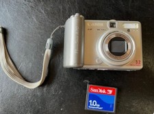 Canon PowerShot A70 3.2MP Digital Camera w/ 3x Optical Zoom TESTED