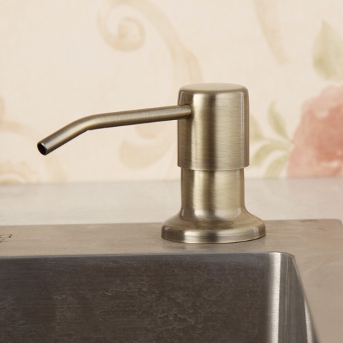 Pintura de oro rosa para botella dispensador de jabón líquido fregadero de cocina - Imagen 28 de 55