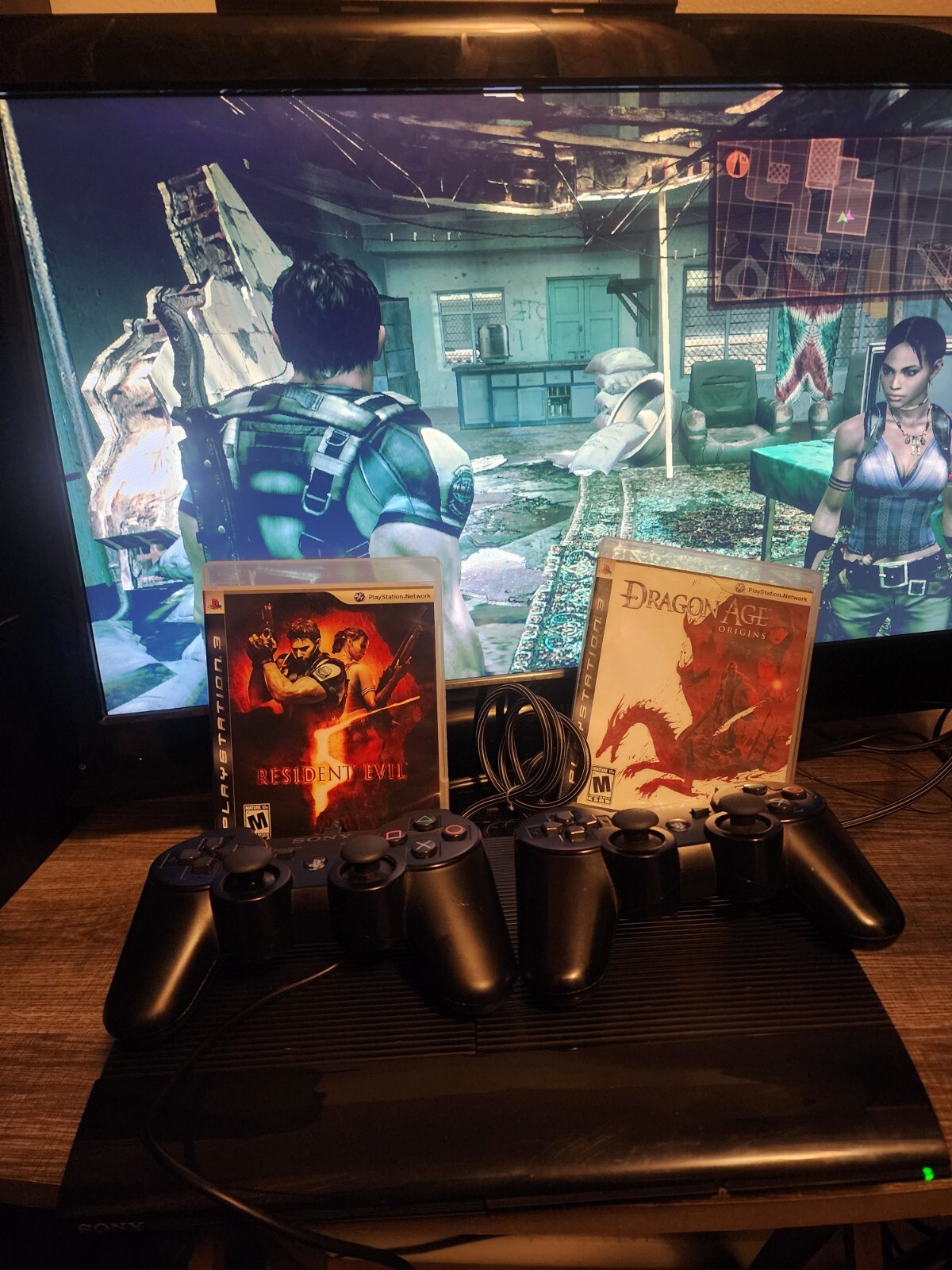 Sony PlayStation 3 PS3 Super Slim 250GB Black Console Bundle Tested And Working