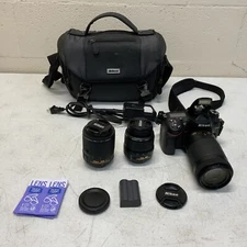 Nikon D7200 W/ 70-300mm , 18-55mm , 55-200mm Lenses