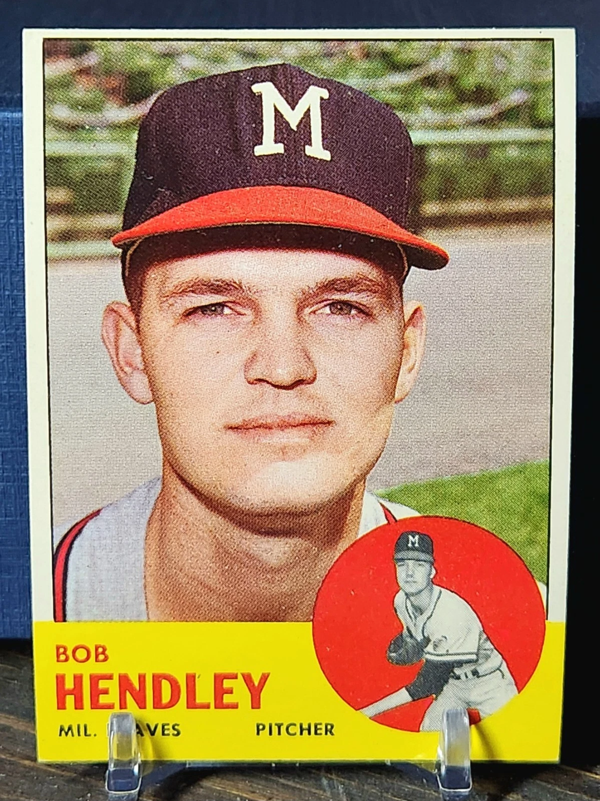 1963 Topps - #62 Bob Hendley