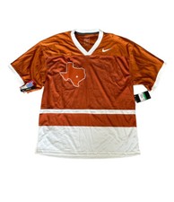 Nike Team Texas Longhorns Lone Star Orange Football Jersey Mens Size XL $125 NWT