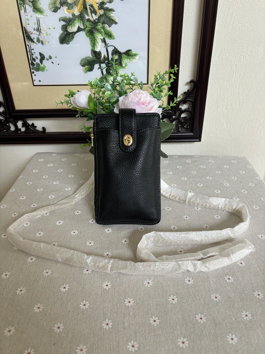 Coach turnlock chain tote in polished pebble leather cheap