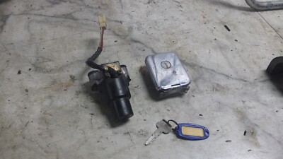 82 Kawasaki KZ440 KZ 440 D LTD Ignition Gas Fuel Cap Lock and Key Set