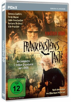 FRANKENSTEINS TANTE 1986  Viveca Lindfors FERDY MAYNE TV-Serie ltd 3 DVD BOX Neu