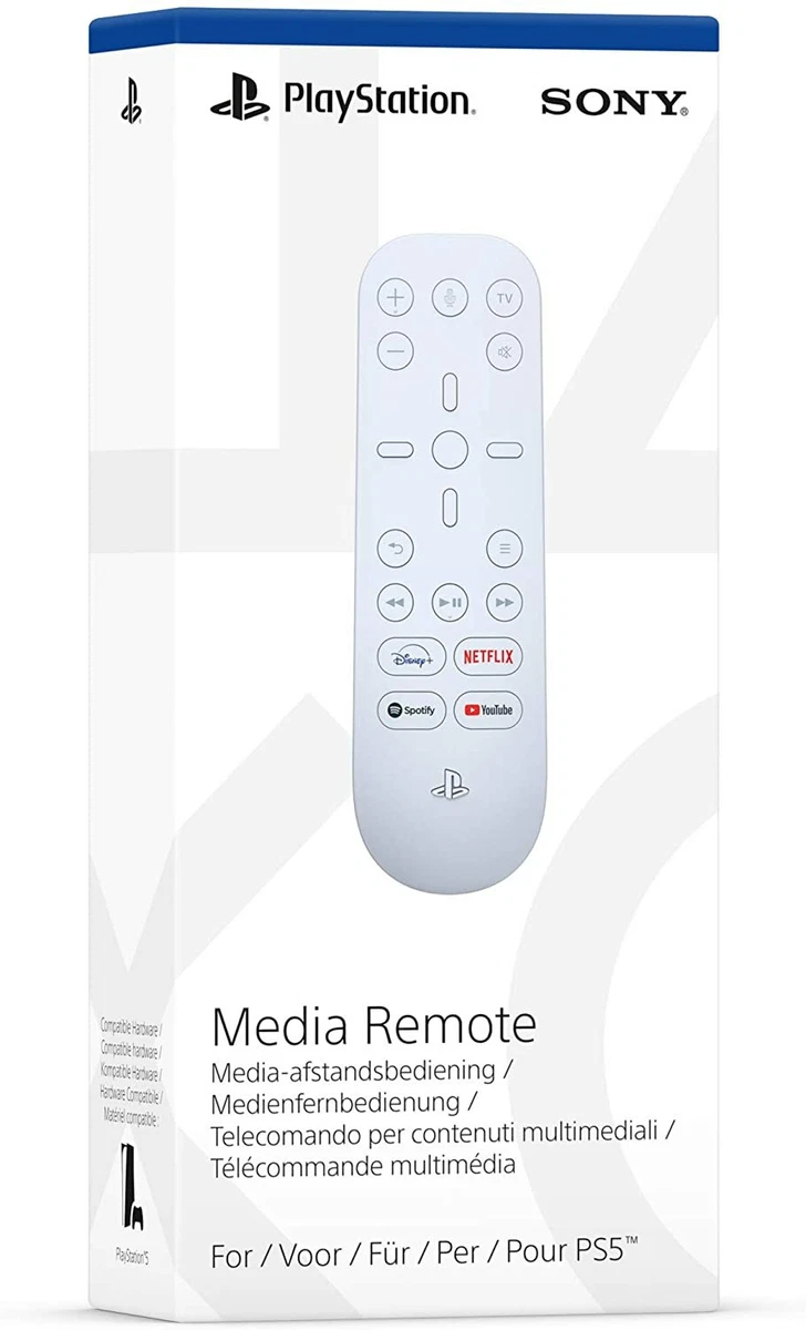 Control remoto de medios para control remoto de Sony PS5 Netflix   Playstation 5