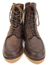 Vintage 1950's Chippewa Leather Boots Size 7 E Brown H 22.5cm