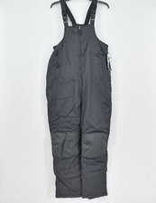 Youth Boy's iXtreme Insulated Snow Bib Pants, Grey, 4