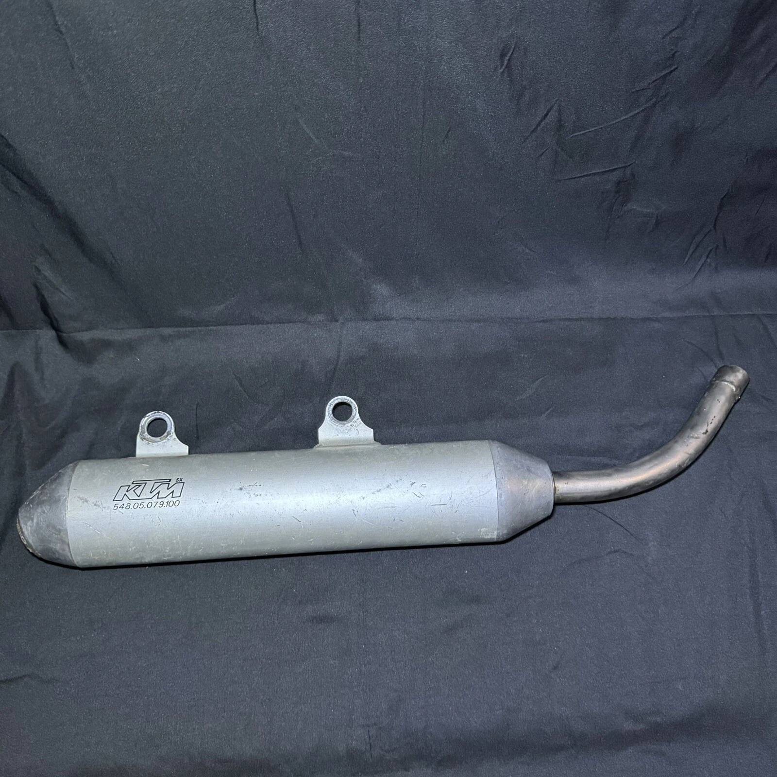 2007-2010 OEM KTM 250SX Muffler Silencer Exhaust - 07-10 250SX 548 05 079 100