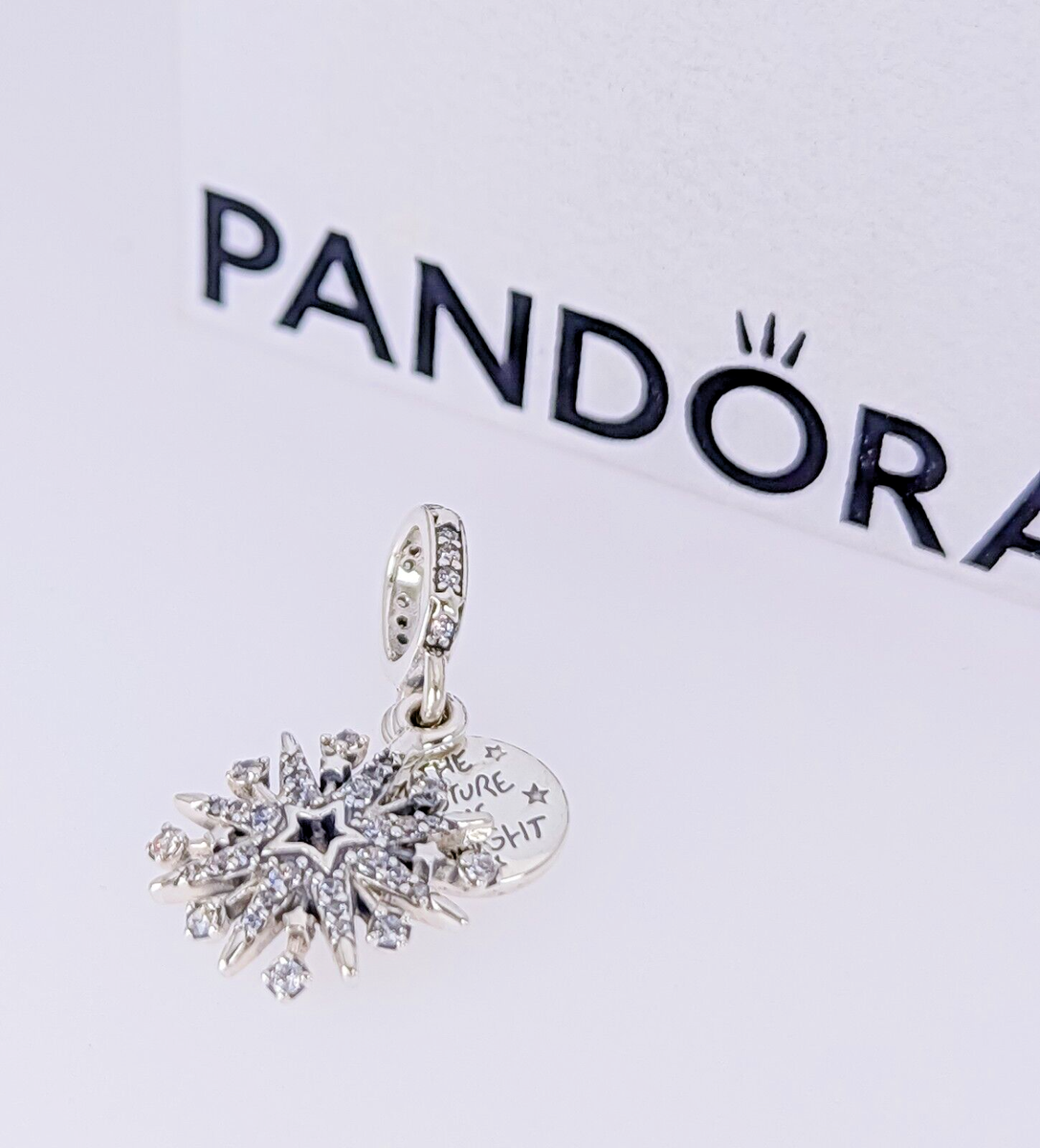 New 100% Authentic PANDORA 925 Ale Sparkling Firework Double New 100% Authentic PANDORA 925 Ale Sparkling Firework Double