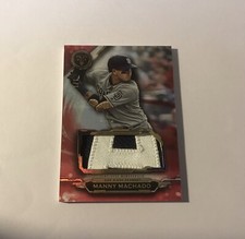 2019 Topps Triple Threads Jumbo Relic Manny Machado 1 of 1 sick patch