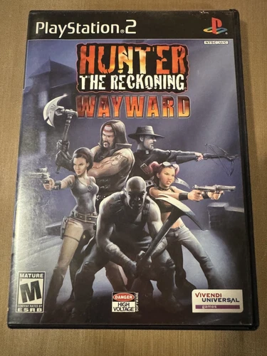 PlayStation 2 PS2 Hunter the Reckoning Wayward (Vivendi, 2000) *CIB*