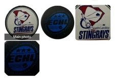 VINTAGE SOUTH CAROLINA STINGRAYS ECHL RARE OFFICIAL GAME PUCK MADE IN CANADA 