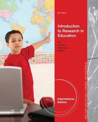 Introduction to Research in Education by David Walker, Christine Sorensen...